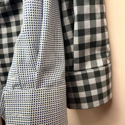 Men's button down sleeves shortened