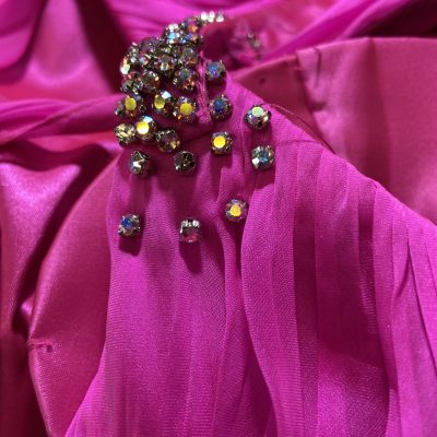 Custom beadwork - pageant dress